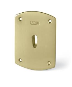 bocallave ARCU grande 85x65mm latonado