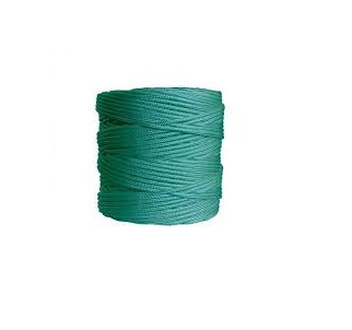 Cuerda Tendedero Exterior. Cordon Alambre plastificado, 4MM * 10M, Hecho en  España. Verde