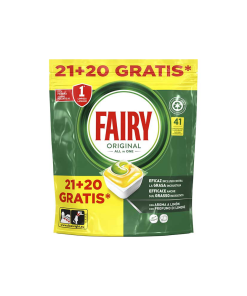 fairy lavajillas 21+20 cápsulas