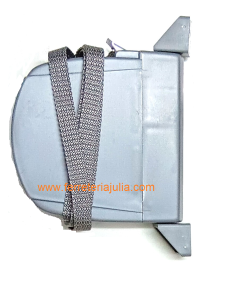 recogedor persiana abatible gris