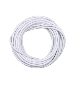 espiral de visillo forrado blanco a metros