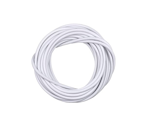 espiral de visillo forrado blanco a metros