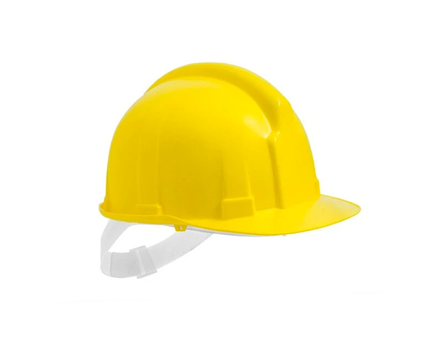 casco para obra amarillo