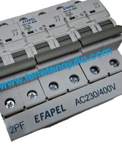 puente bipolar en U EFAPEL MODUS 55 10mm2 400V referencia EFAPEL 55563 2PF
