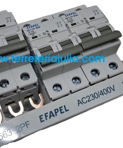 puente bipolar en U EFAPEL MODUS 55 10mm2    400V referencia EFAPEL 55563 2PF