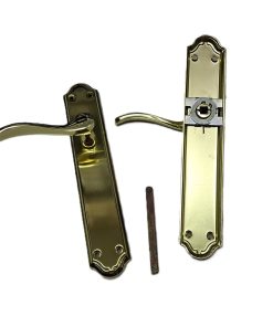 juego manubrios placa larga doradosjuego manubrios placa larga dorados