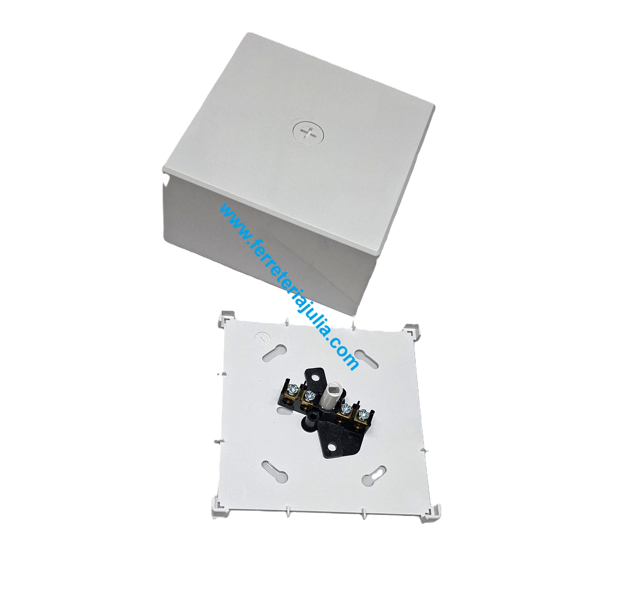 caja de derivación 110x110x50 blanco