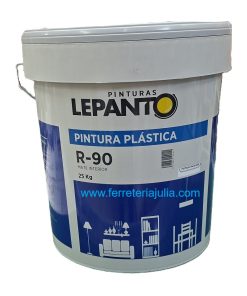 pintura plástica interior 25kg R90 Lepanto