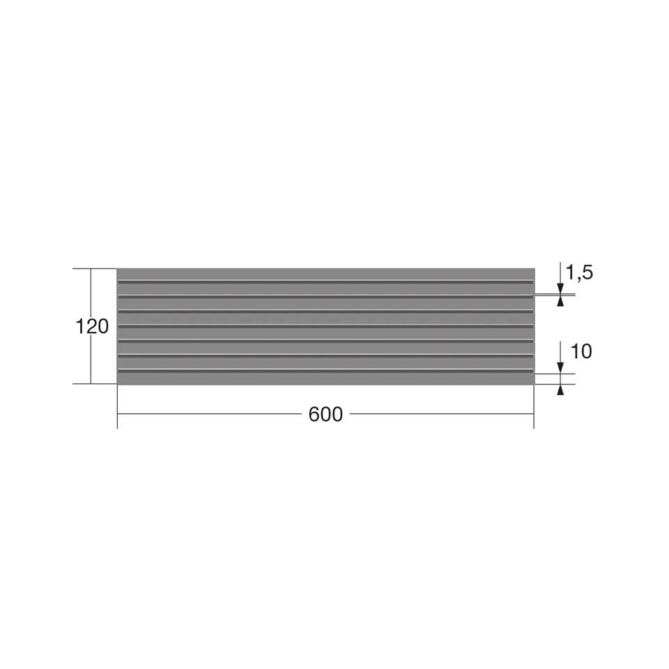 rejilla ventilación horno
