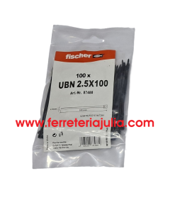 brida nylon 2.5x100mm Fischer