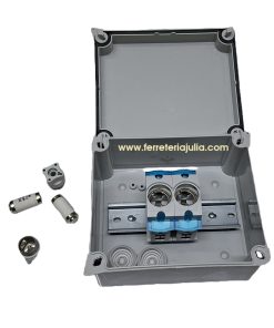 caja estanca 3085 bipolar fusibles neozed 63A