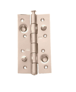 bisagra casquillo embutido 150x80 sin finales cromo mate