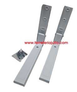 soporte microondas extensible blanco