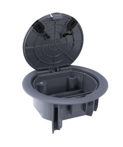 caja suelo empotrar 4 módulos Efapel