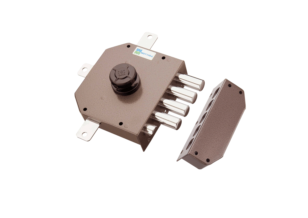 cerradura MOTTURA quíntuple con resbalón I