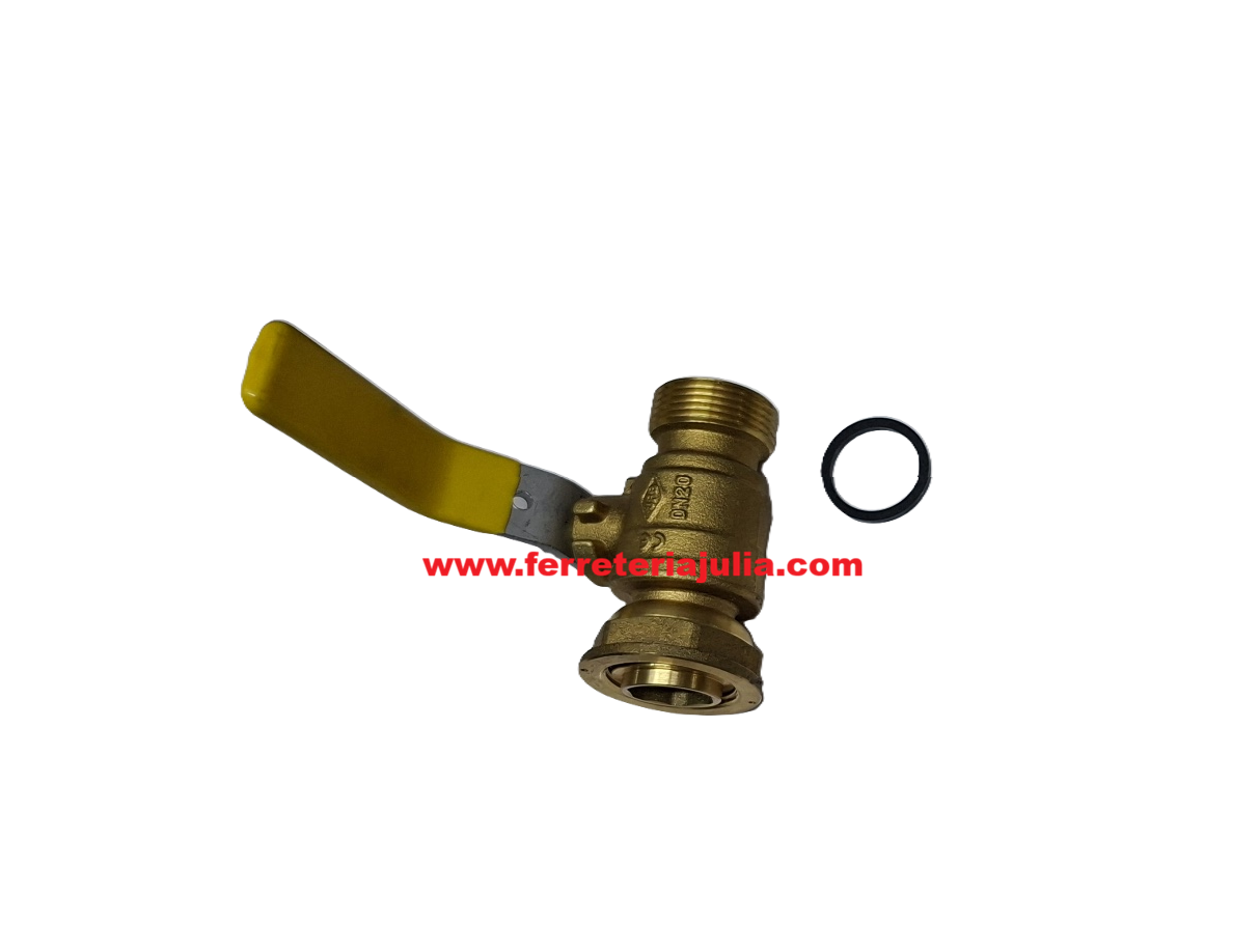 válvula contador GAS recta 7/8″H