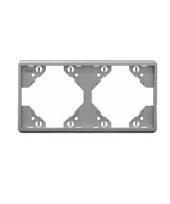 marco doble horizontal apolo 5000 plata 50921 tpr