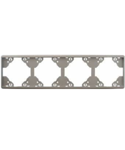 marco cuádruple horizontal apolo 5000 plata 50941 tpr