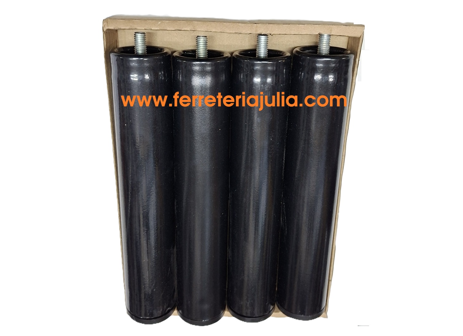 patas somier juego 4 unidades ROSCA M10