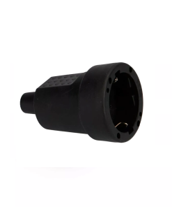 base aérea PVC 4.8mm TT 16A negra
