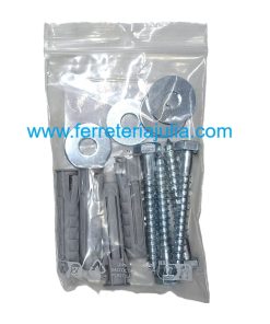 blister taco Fischer SX Plus 10 + rosca lima 4 unidades