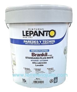 pintura plástica 15lts BRANKIL Lepanto