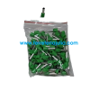 terminales huecos bolsa 100 unidades 6mm2 VERDE