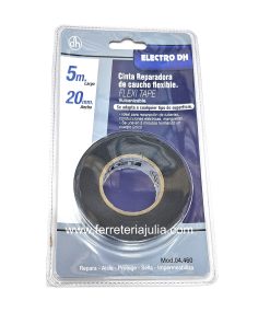 cinta vulcanizable negra 5mts