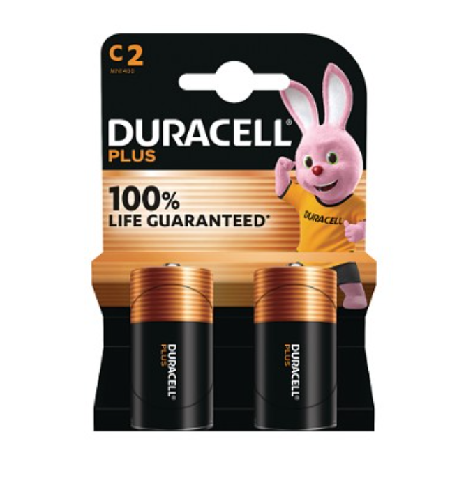 pila DURACELL PLUS C2 LR14