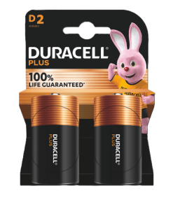 pila DURACELL PLUS D2 LR20