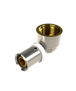 codo 25x3/4" hembra Duo Press metal