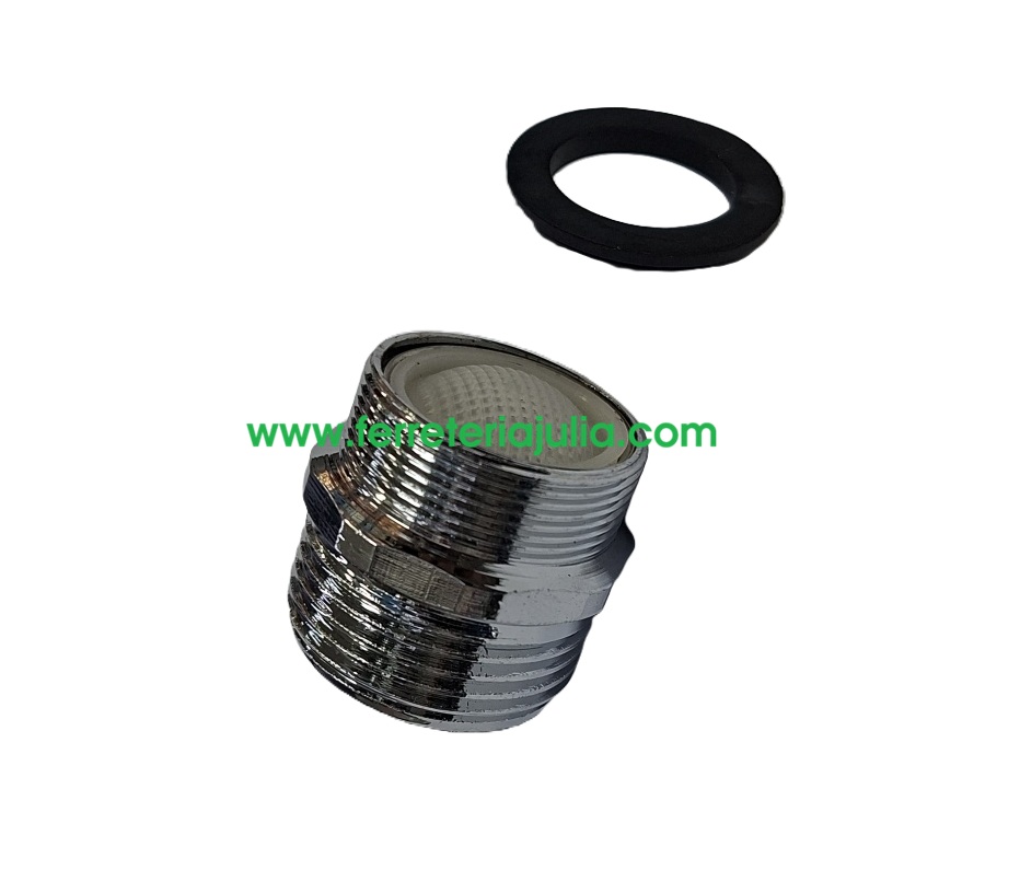 atomizador adaptador M-24 a rosca 3/4" macho