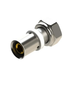 racor móvil hembra 25x3/4" Duo Press metal