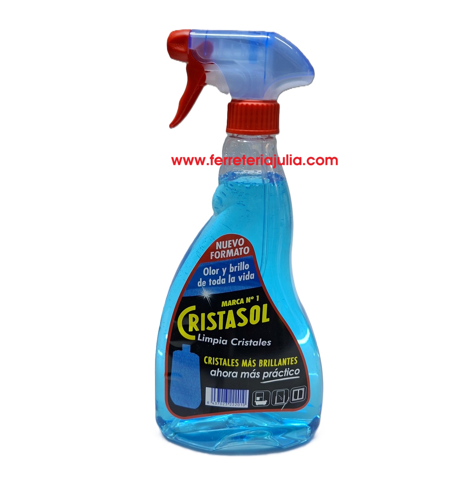 cristasol limpiador multiuso 750ml AZUL