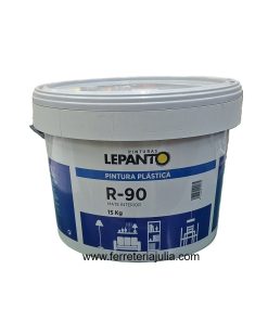 pintura plástica interior 15kg R90 Lepanto