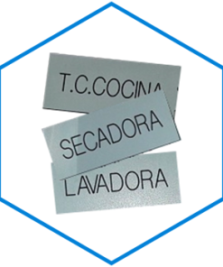 Grabado etiquetas cuadros eléctricos