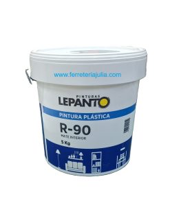 pintura plástica interior 5kg R90 Lepanto