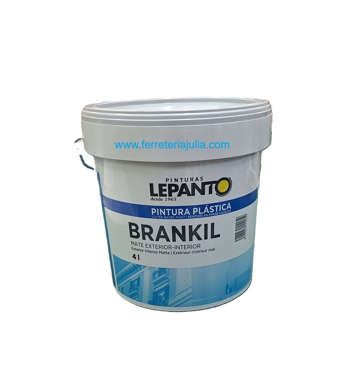 pintura plástica 4lts BRANKIL Lepanto