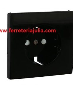 tapa base shucko EFAPEL APOLO 5000 negro mate