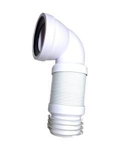salida extensible ACODADA 90º para inodoro