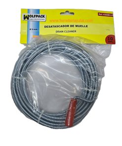 muelle desatascador d.9mm 10mts