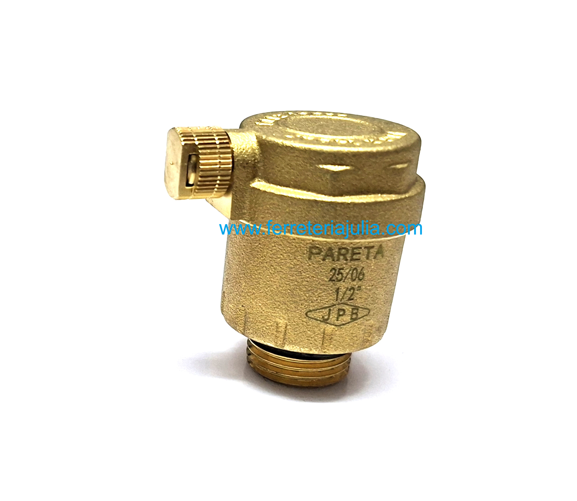 purgador automático serie MINI salida lateral y rosca 1/2" macho