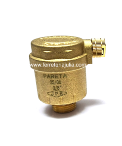 purgador automático serie MINI salida lateral y rosca 3/8" macho