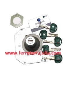 cilindro recambio MOTTURA cerraduras 630 CP28 diámetro 34mm con cinco llaves