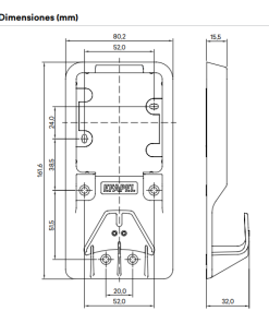 Alternative view of Toma de Superficie Schuko para Recarga VE