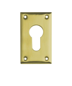 escudo bocallave 40*70mm LATONADO