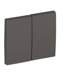 tecla doble EFAPEL APOLO 5000 gris 50611 tgr