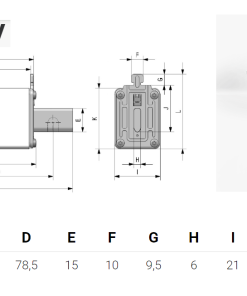 Alternative view of Cartucho fusible de cuchilla NH 80A