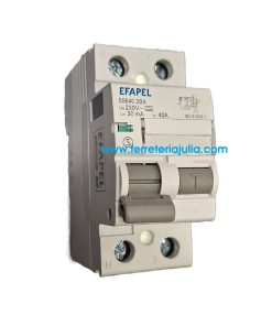 interruptor diferencial 2p CLASE A 40A 30mA