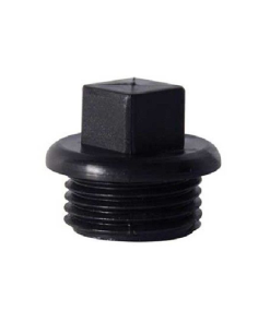 tapón roscado 1/2" macho PP